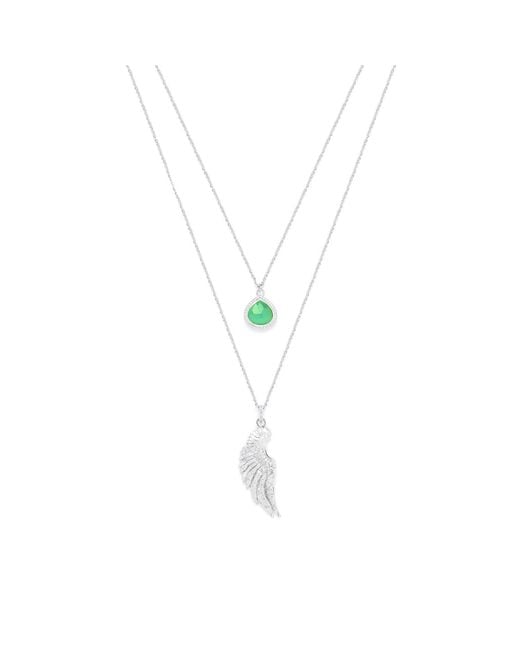Seven Saints Metallic Archangel Raphael Angel Of Healing Necklace
