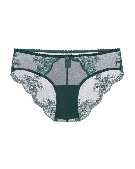 Amour D'agnette Gray Kim Stretch Lace & Mesh Cheeky