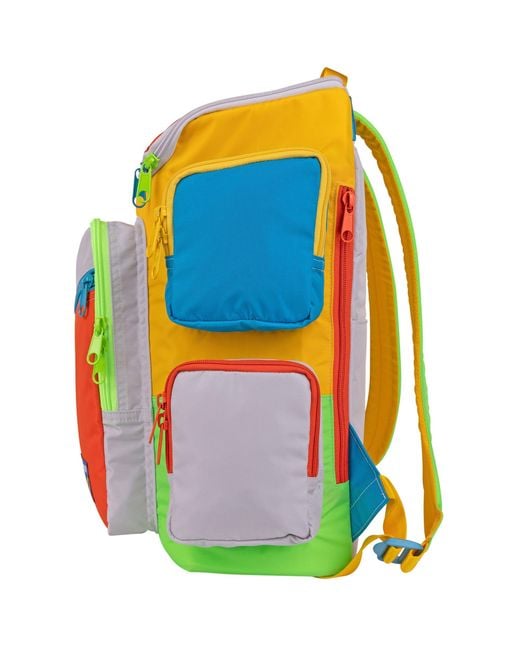 Mokuyobi Orange Space Wonder Traveler Mega Backpack