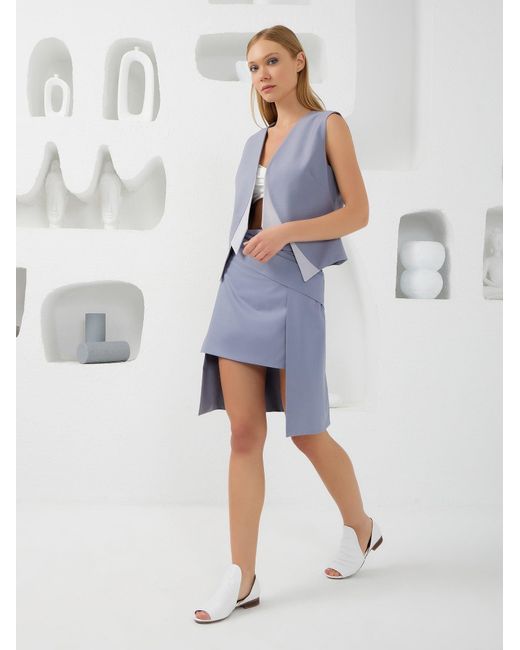 Lumina Eligma Blue Collar-Elle Vest