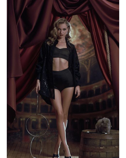 Contessa Mills Black Seraphim Bra