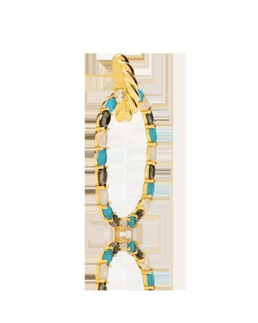 Lavani Jewels Metallic Pink Twiggy Earrings