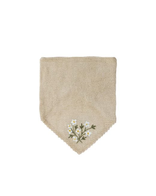 Saachi Floral Embroidered Natural Snood
