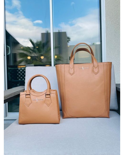 Luis Steven Brown Donna's Mini Tote
