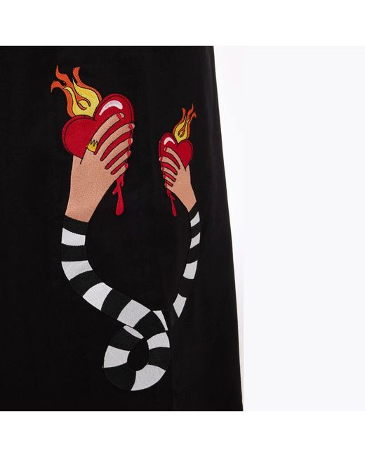 King Naked Black Fearlessly Strappy Dress