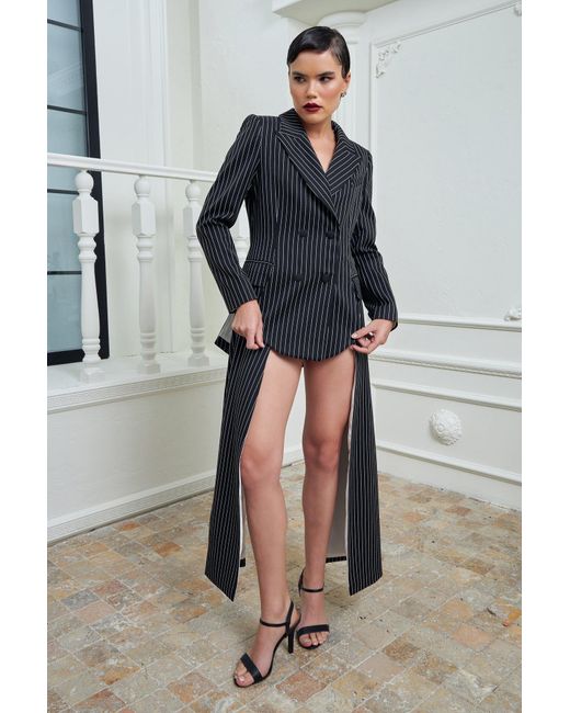 Lumina Eligma Black Opera Blazer Dress