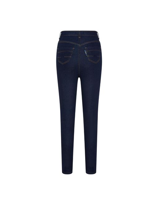 I AM DENIM Blue Above & Beyond Extra Tummy Friendly High Waist Skinny Jeans