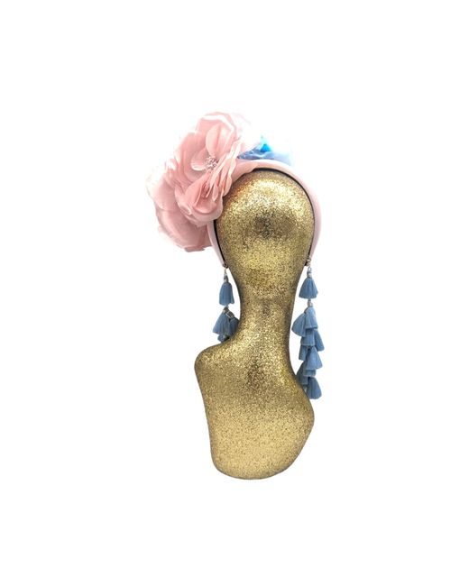 Julia Clancey Blue Fondant Fancy Chacha Ice Flower Band