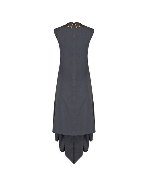 Boutique Kaotique Black Hand-Embroidered Indonesian Dress — Limited Edition From Jakarta