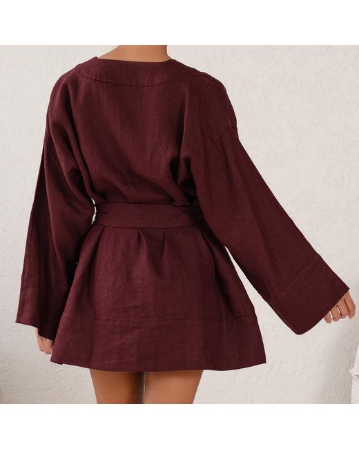 W.two Red The Village Kimono