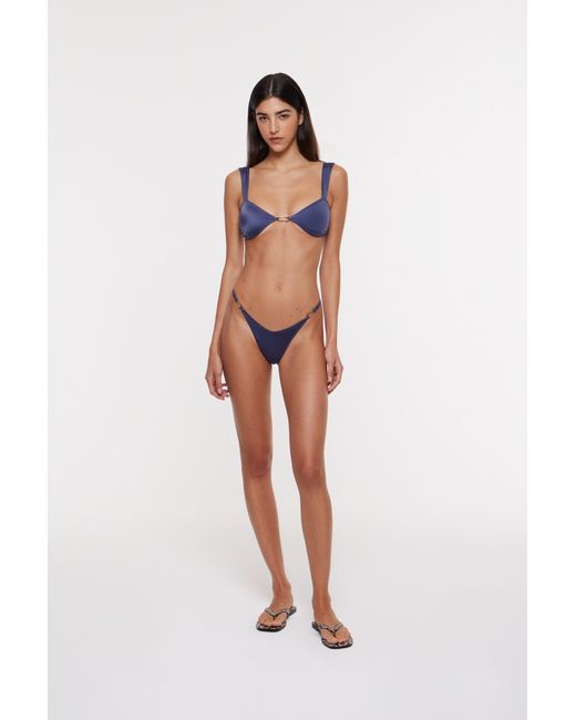 Bianca Resortwear Blue Lola Bikini Top