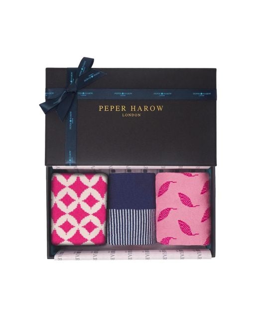 Peper Harow - Made in England Purple Candy Cane Ladies Gift Box