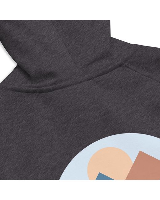 Anchor and Crew Gray Charcoal Melange Just Tour. Seeker Organic Cotton Raglan Hoodie