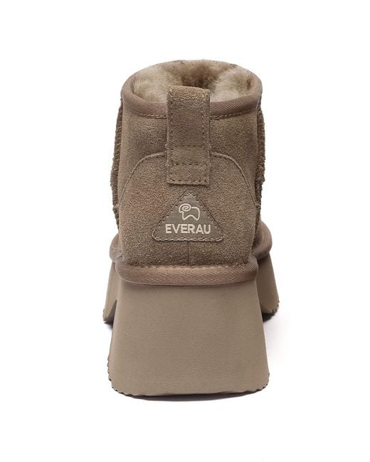 EverAu Australia Brown Neutrals Nicobar Mid Boots