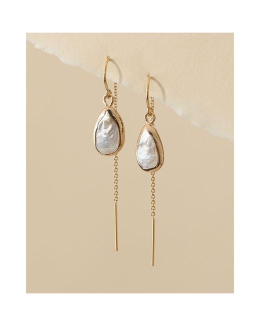 SET & STONES White Carrie Threaders