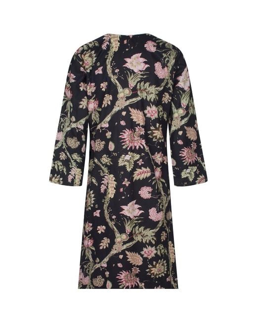 La Mandarine Black Kaftan, Juanita Long Kaftan Dress, Beach Kaftan, Luxury Beach Coverup With Pockets