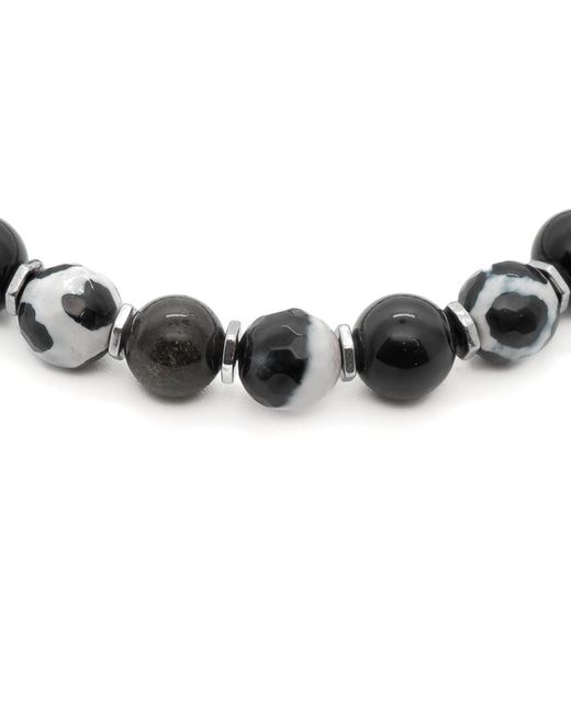 Ebru Jewelry Black Night Eagle Bracelet for men
