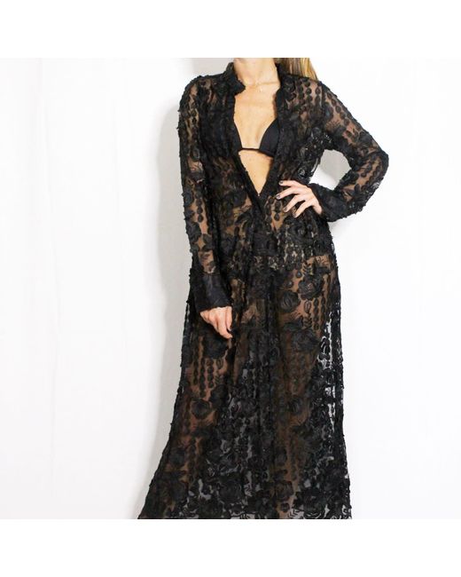 Boutique Kaotique Black Lace Dress