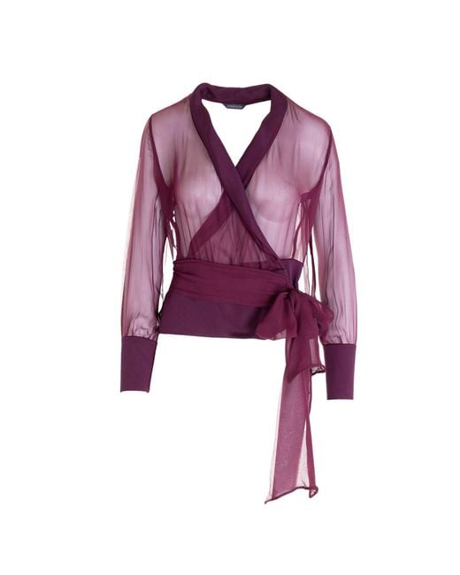 Eternoir Purple Berry Dusk Blouse