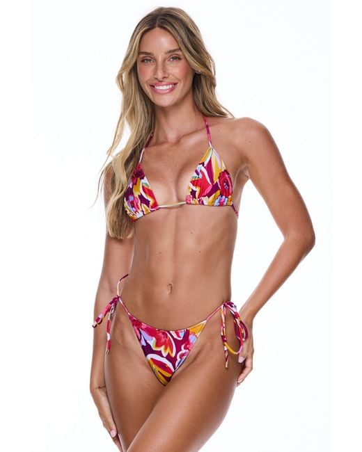 Sunkissed Red Le Triangle Top
