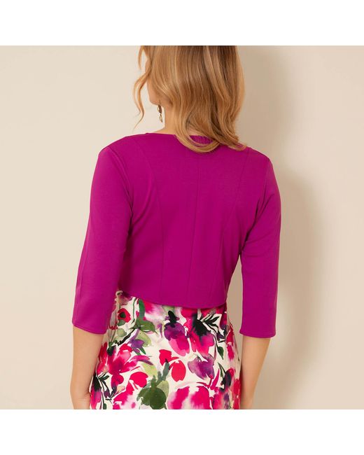 Alie Street London Purple Freya Bolero Fuchsia