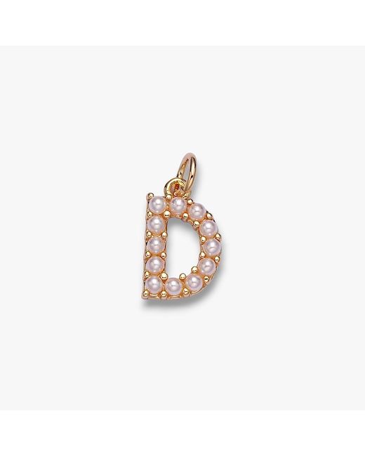 Alexie of Athens Metallic Delphi Monogram Talisman Pearls