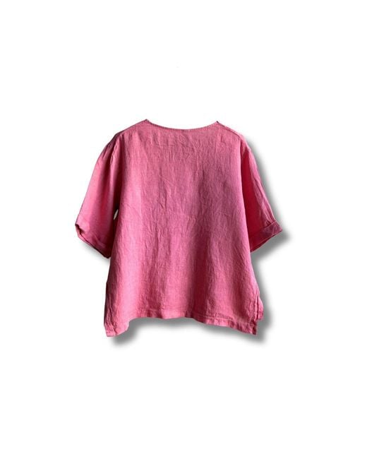 Reunion Home Pink Magic Solero Blouse