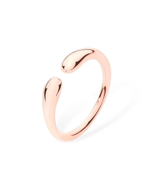 Lucy Quartermaine Pink Double Drop Ring