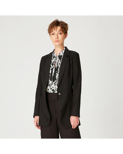 Smart and Joy Black Tailored Blazer Jacket