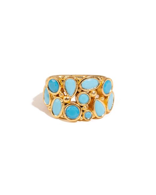 Ebru Jewelry Blue Dream Adjustable Ring