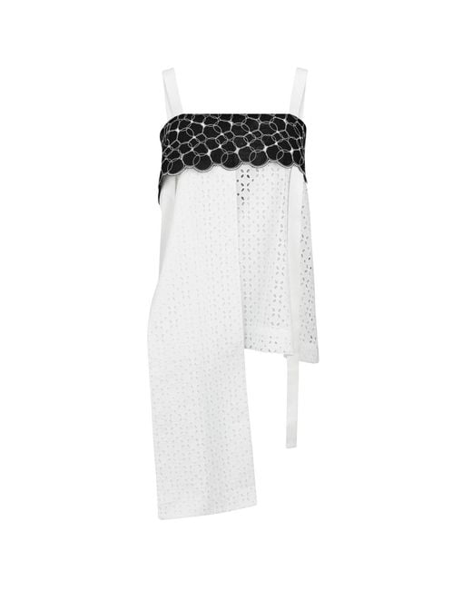 Boutique Kaotique Black Non Symmetrical Tank Top