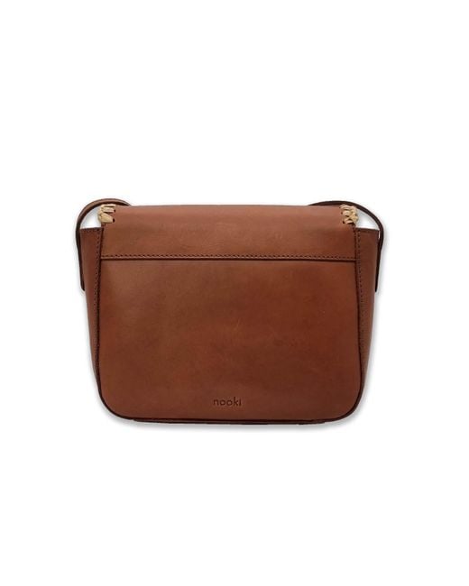 Nooki Design Brown Whitechapel Cross Body Bag