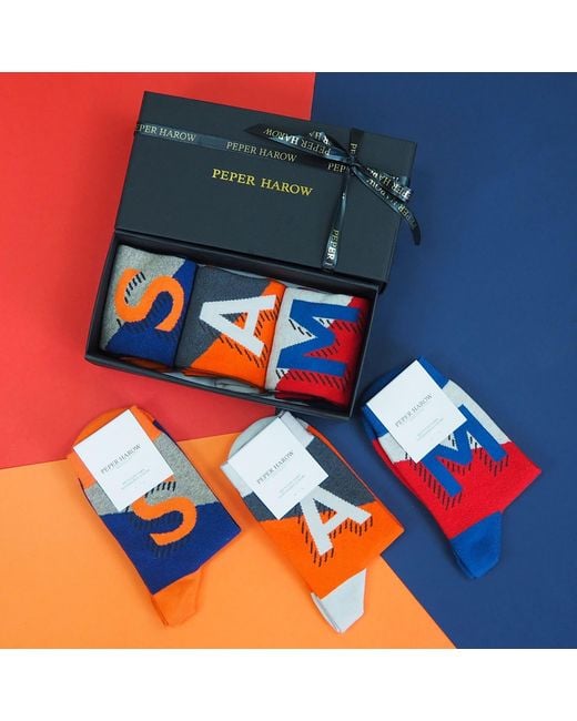 Peper Harow - Made in England Black Alphabet Gift Box – Sam for men