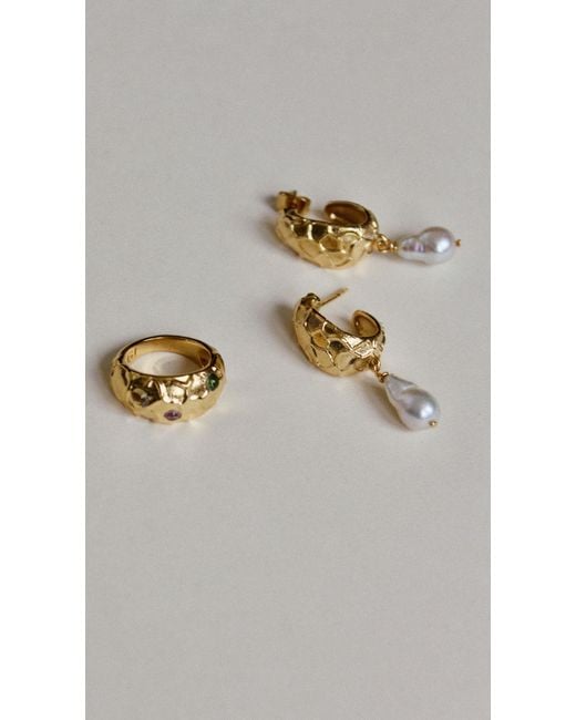 Gem Island Metallic Serena Ring
