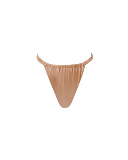 Decolet the label White Neutrals Sofia Bikini Bottoms