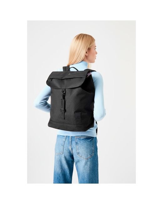 Lefrik Black Kaut Backpack Metal for men