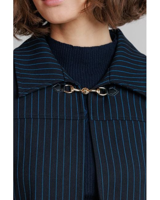 Lou&Up (Formerly Loup Clothing) Blue Pinstripe Jacket