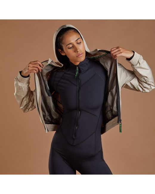 NUMBAT Natural Hooded Track Jacket