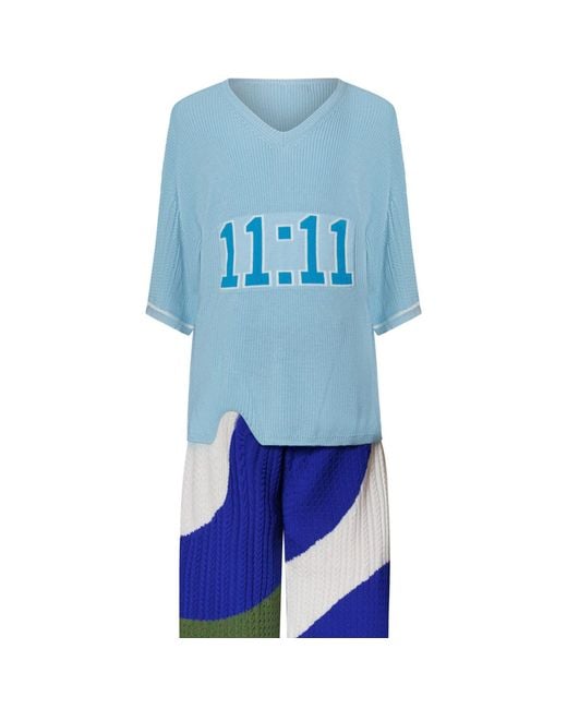Chuks Collins Blue Luka & Eva Set