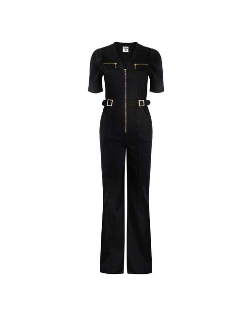 Donna Ida Black Opal The Softly Curved Jumpsuit