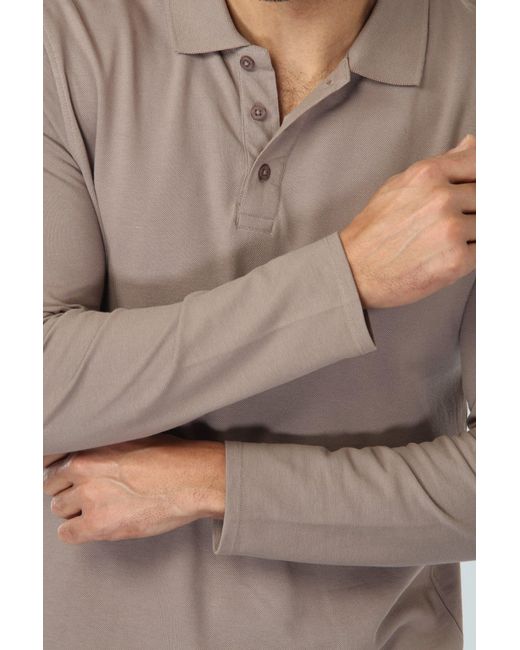 Vustra Gray Driftwood Polo for men