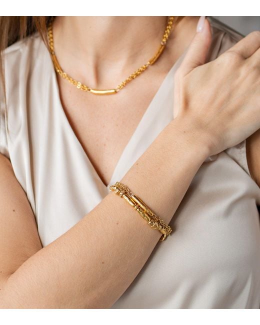Loni Paul Jewelry Metallic Tube Bead Bracelet