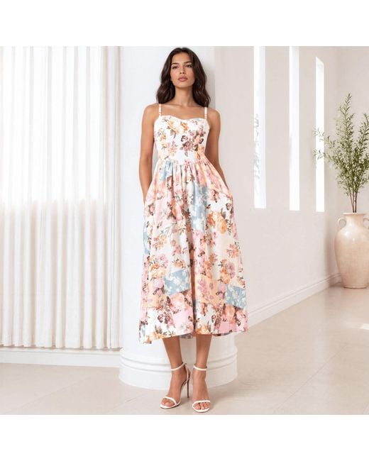 Yumi Kim Pink Esme Linen Dress