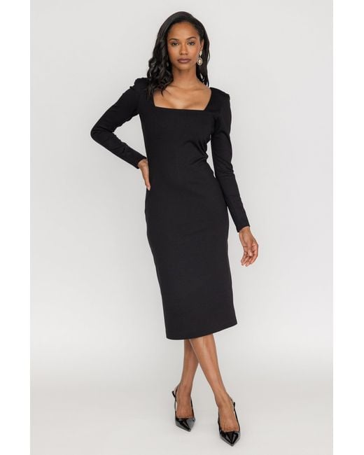 Zetaye Black Harper Body Dress