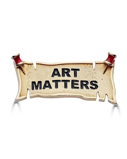 Passionate Protest Collection Metallic Art Matters Pin