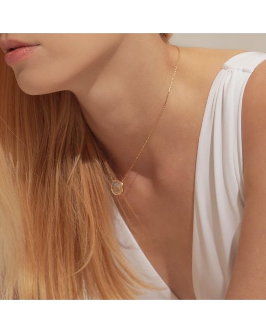 BLOOMTINE | Earth Angel HQ Pink Loves Frequency Sterling & Opal Heartbeat Necklace