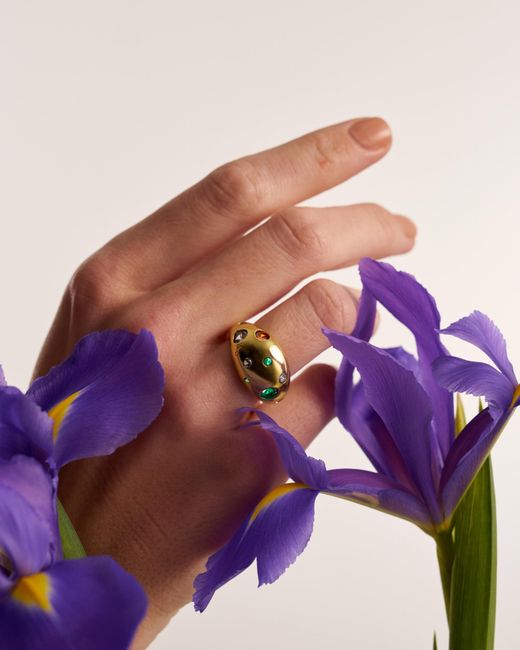 Kybele Studio Multicolor Bloomlight Ring