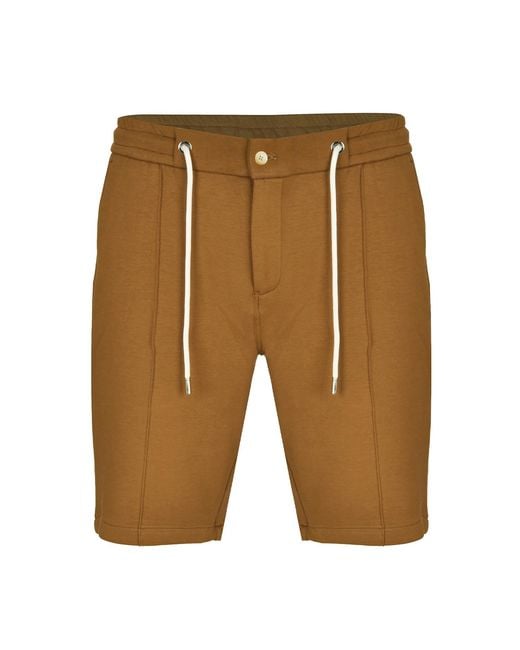 DAVID WEJ Natural Enzo Cotton Loose Fit Short for men