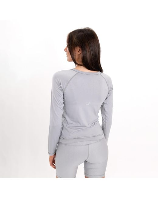 On/Off Essentials Gray The Everyday Longsleeve