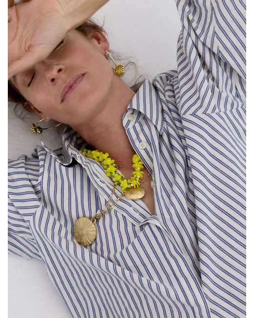 Sita Nevado Metallic Fogg Necklace